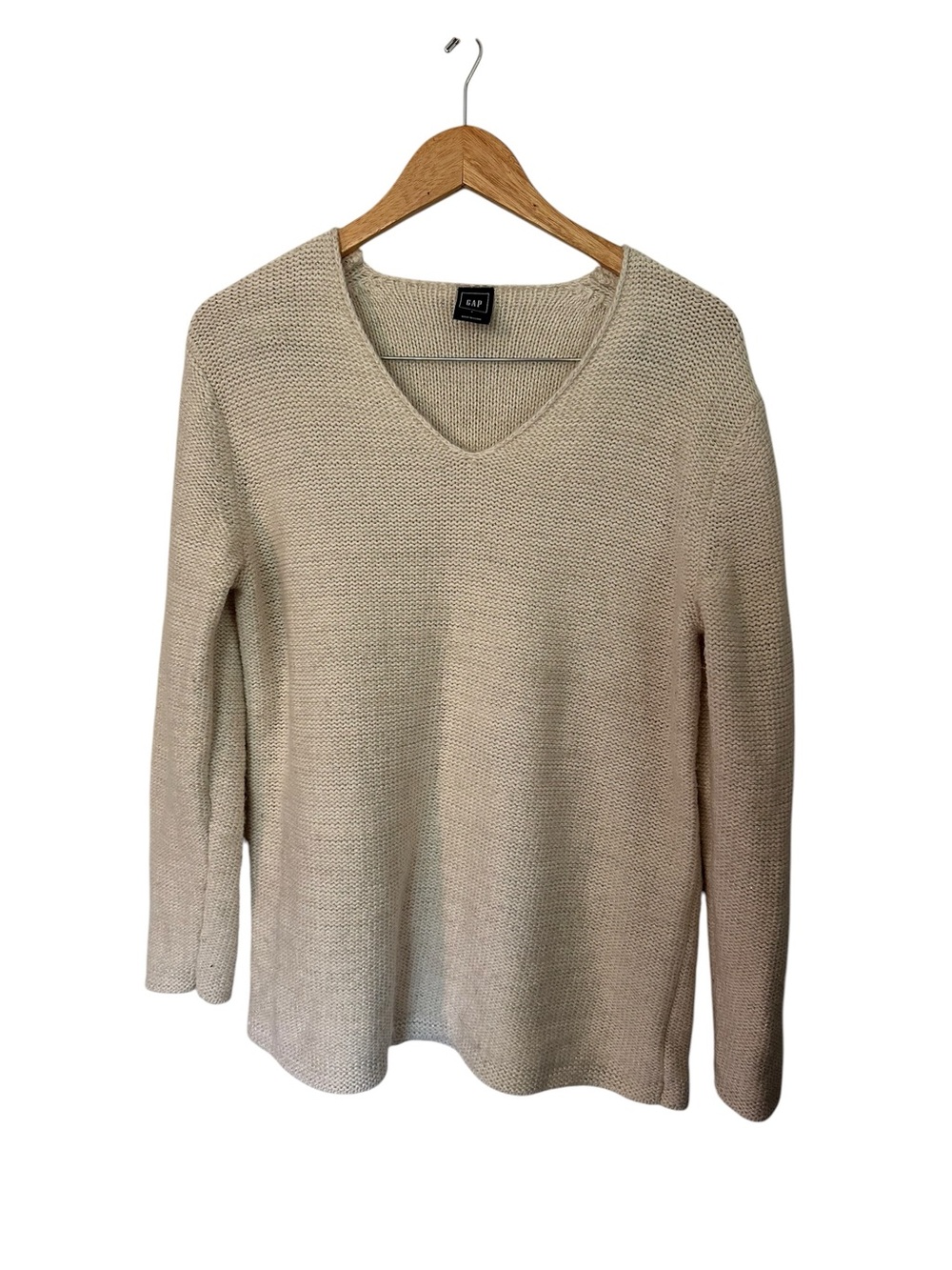 Gap wool blend knit sweater large